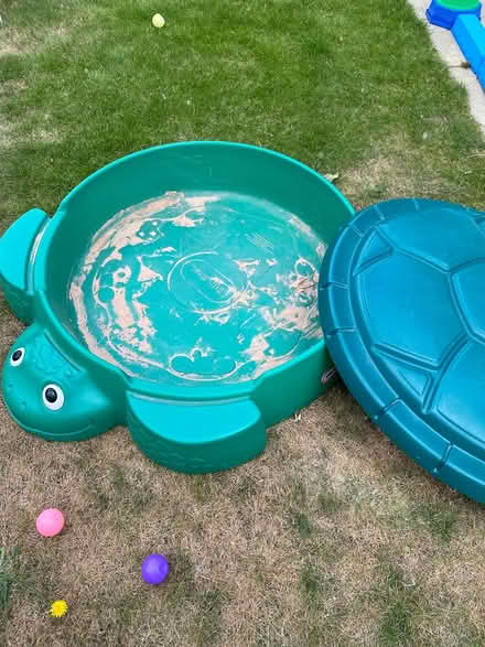 Photo of free Turtle Sand Pit (YO61 helperby) #2