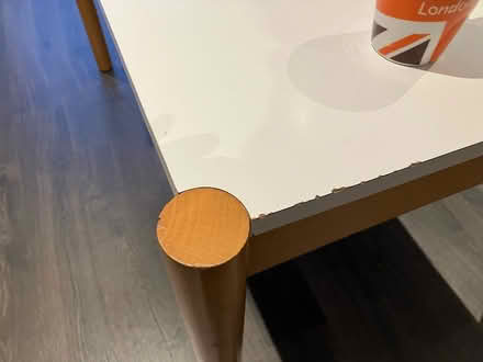 Photo of free Sturdy white kitchen table (Pinner HA5) #3