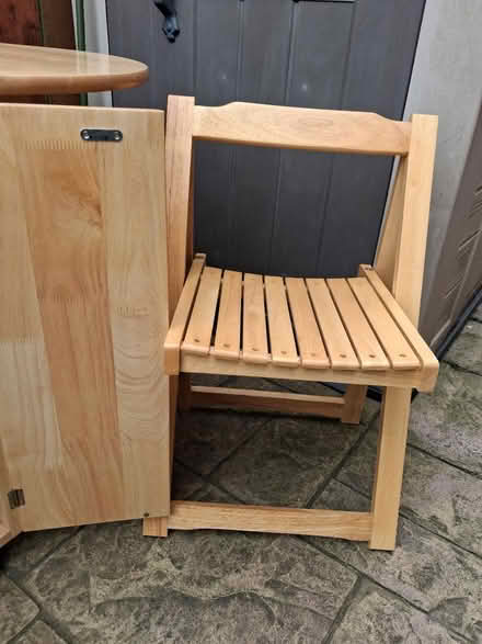 Photo of free Foldable Table With 4 Chairs (Nunthorpe TS8) #4