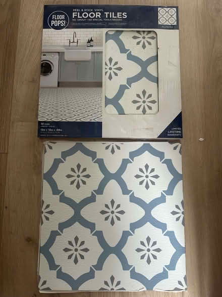 Photo of free Vinyl peel and stick tiles (Ware SG12) #3