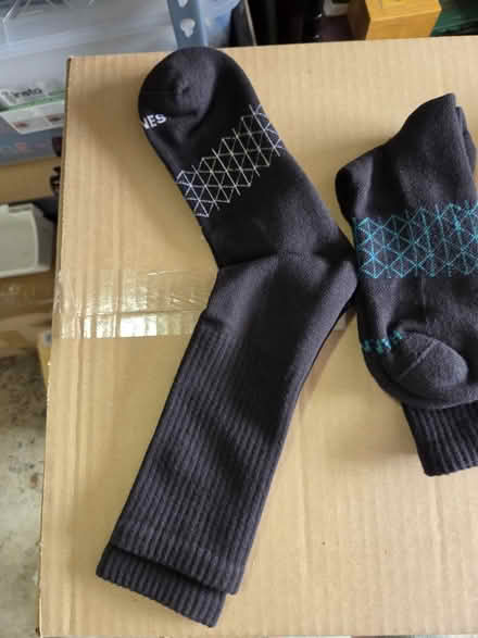 Photo of free 4 pair Hanes Men's Black socks (North Sunnyvale) #2