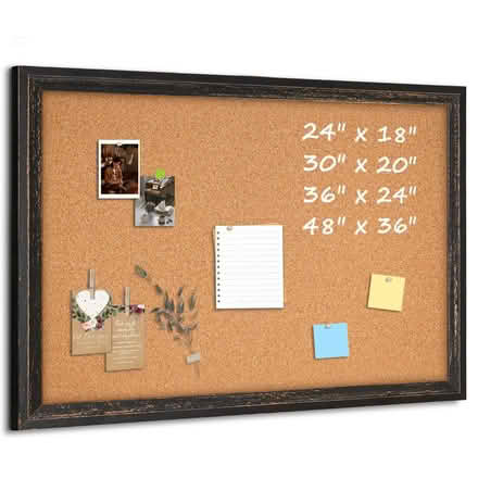 Photo of Corkboard and pins (Crookes S10) #1