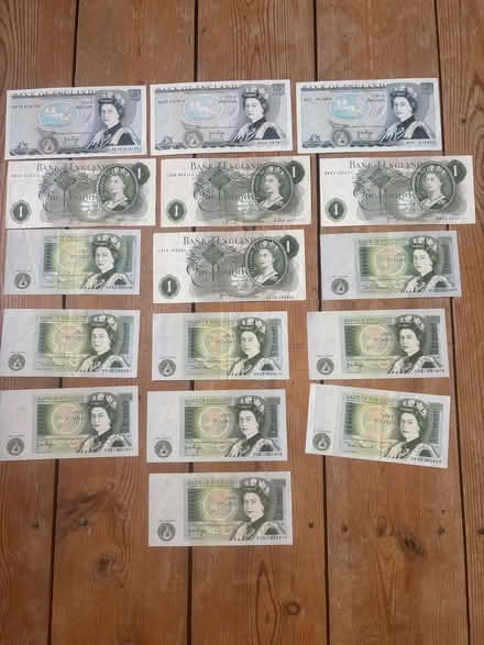Photo of Old British Banknotes (North Holmwood RH5) #1