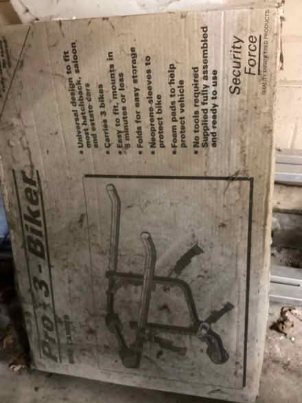 Photo of free Bike carrier - hatchback car (L19 Garston off South Mossley) #2