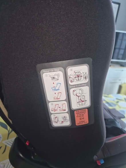 Photo of free Car Seat (Hanwell W7) #2