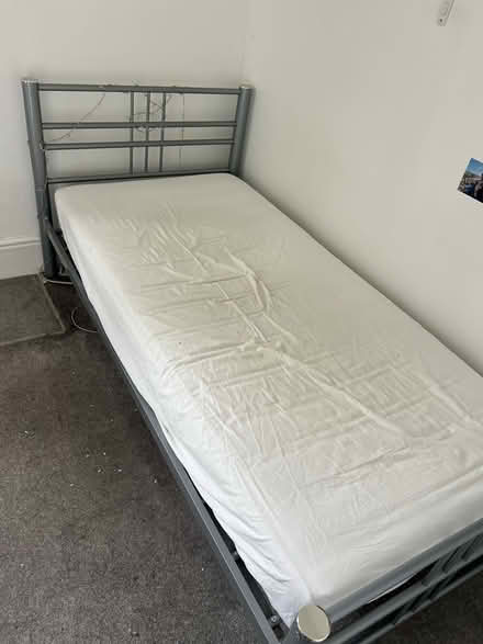 Photo of free Single bed and mattress (Portwood SK1) #4