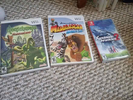 Photo of free Wii games and a switch game (7531 rising sun avenue) #1
