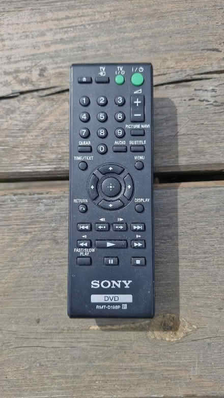 Photo of free Sony DVD Remote (Hailsham BN27) #1