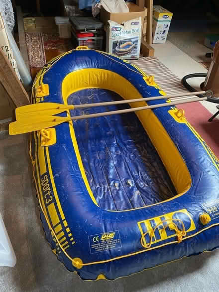 Photo of free Rubber dinghy (Nascot Wood WD17) #1