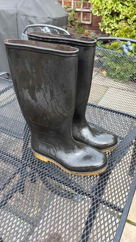 Photo of free Pair of black wellies (Sale M33) #1