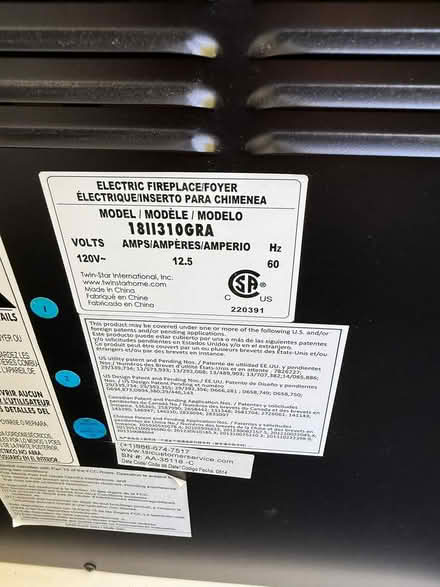 Photo of free electric fireplace (red hook 12571) #3