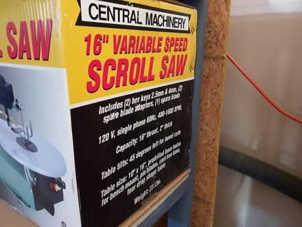 Photo of free Scroll saw (Macomb Twp.) #2