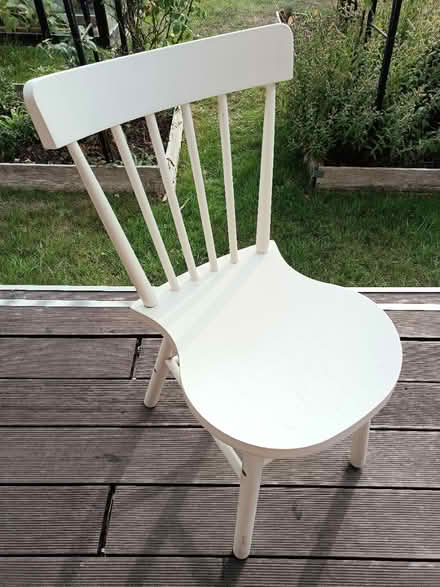 Photo of free Ikea chair NORRARYD white (Tadley RG26) #1