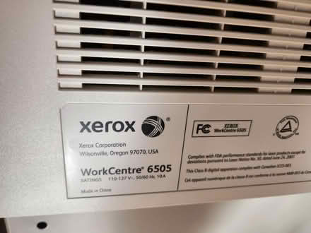Photo of free Xerox 6505 colour laser printer (North York Civic Centre) #4