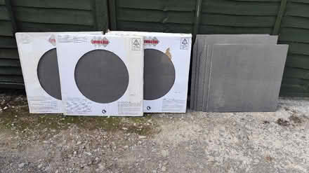 Photo of free Large Grey Ceramic Floor Tiles (Saltford) #1