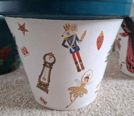 Photo of free 3 pottery plant pots (Tamworth, B77) #2