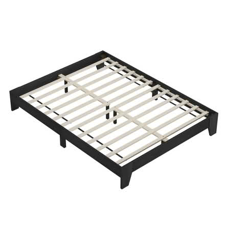 Photo of free Queen Size Bedframe (Dark Wood) (Petworth) #4
