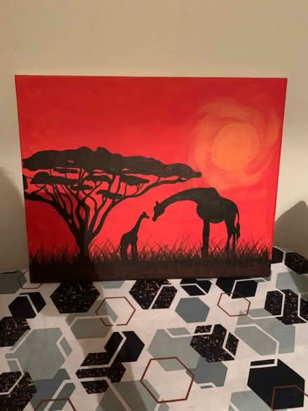Photo of free Canvas painting (Stretford M32) #1
