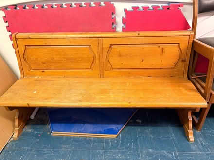 Photo of free Pine bench (Kings Heath B14) #1