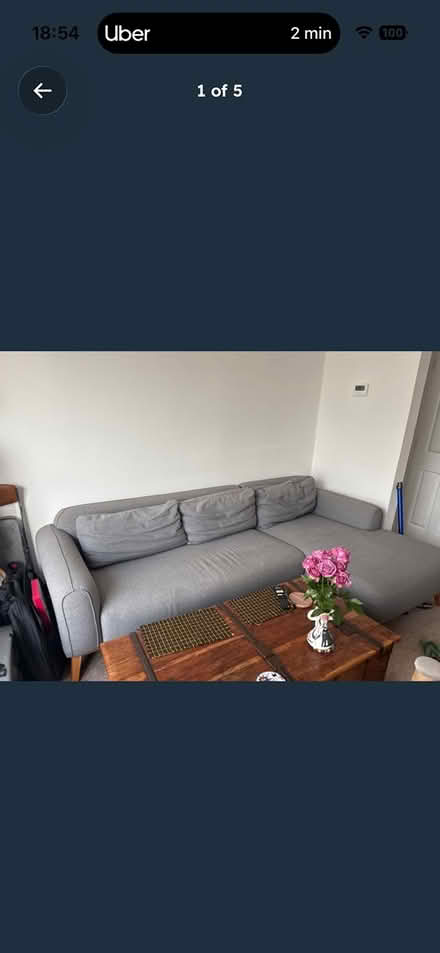 Photo of free Made.com L shape sofa (BN32RD) #1