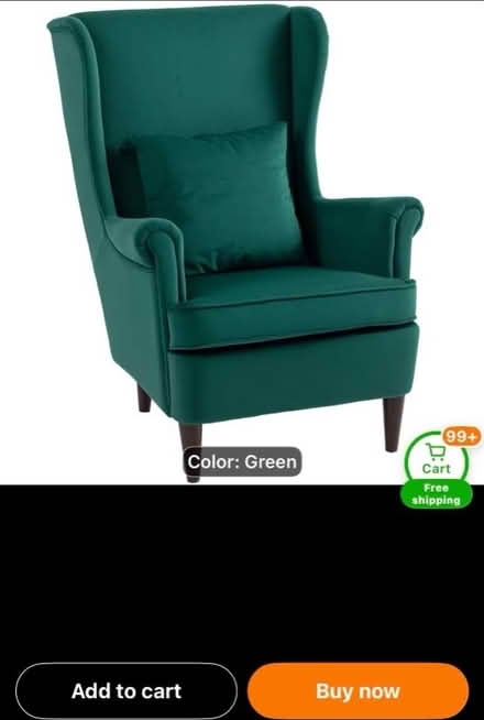 Photo of wingback chair (Chatham ME5) #1