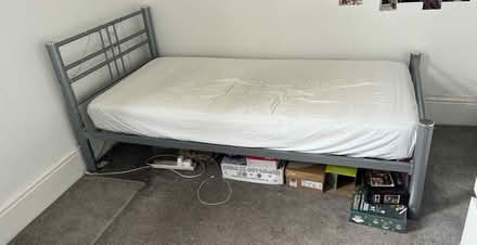 Photo of free Single bed and mattress (Portwood SK1) #3