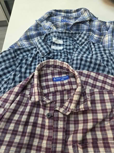 Photo of free 3 checked shirts (Ladywell SE13) #1