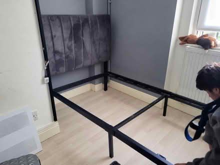 Photo of free Single bed frame (no slats) (Willesden NW10) #2