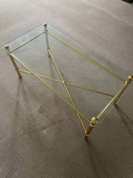 Photo of free Glass coffee table (Leek ST13) #1