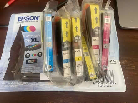 Photo of free Epson 26 ink cartridges (Southfields SW18) #1