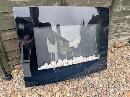 Photo of free Electric Fireplace + Remote Control (Chapel Allerton LS7) #1