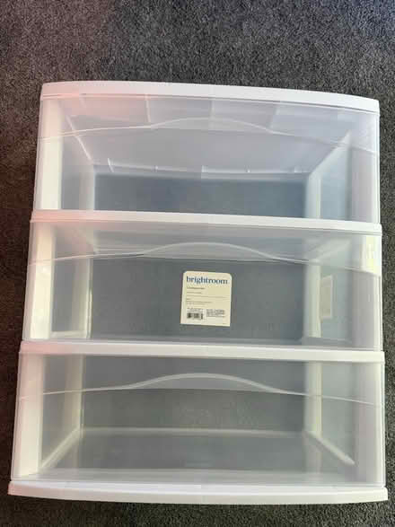 Photo of free Plastic drawers - wide (Downers Grove - South) #1