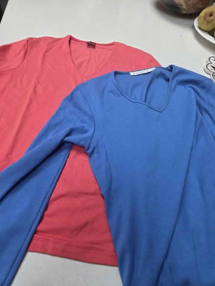 Photo of free 2 v neck tops (Ladywell SE13) #1