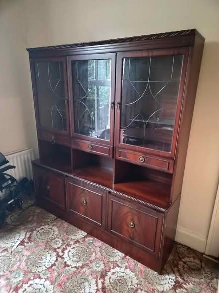 Photo of free Dining table & chairs and cabinet (rathgar) #1
