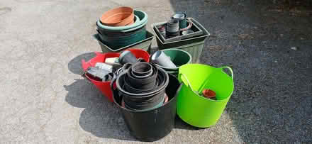 Photo of free Plastic plant pots (Clapham EX6) #1