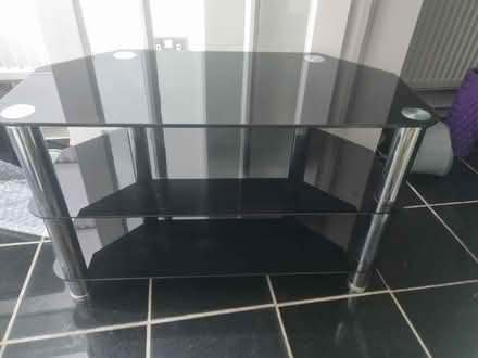 Photo of free Glass TV unit (Mitcham CR4) #1