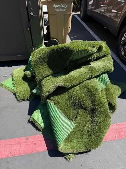 Photo of free Lots of artificial turf pieces (1089 West Olive Avenue) #1