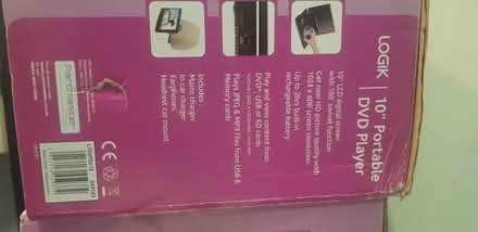 Photo of free 2x Portable 10 inch DVD player (Bates SW16) #2
