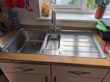 Photo of free Franke Stainless Steel Sink, Strainer & Tap (Clayhill TN31) #1