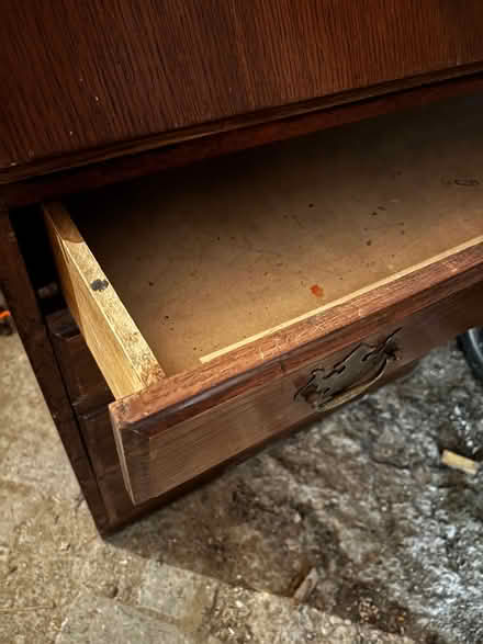 Photo of free Antique wooden desk/ bureau (Wootton OX20) #4