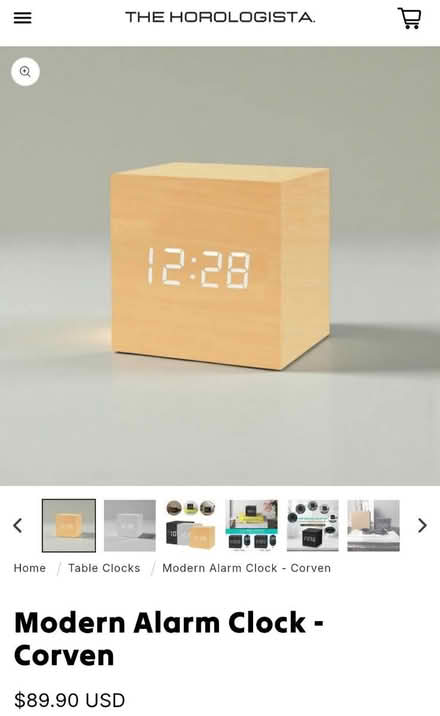Photo of free Wooden Digital Alarm clock (Queens middle village) #2