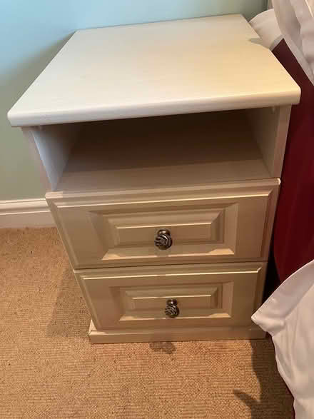 Photo of free 2 Identical bedside cabinets (Whitchurch SY134JZ) #1