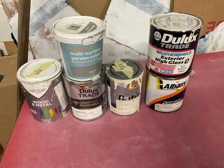 Photo of free PAINT - various (Longthorpe PE3) #1