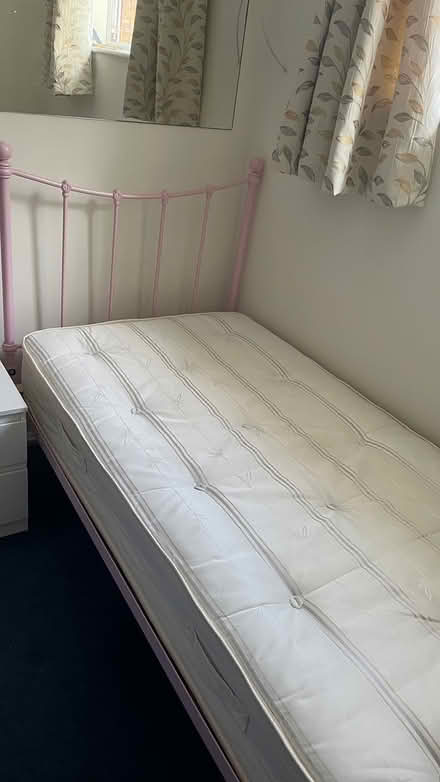 Photo of free Single bed and mattress (Basingstoke, RG22) #2