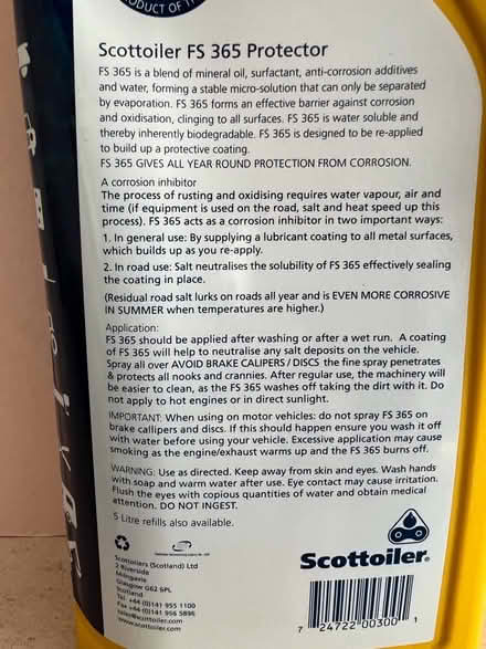 Photo of free Scottoiler (Enfield N21) #2