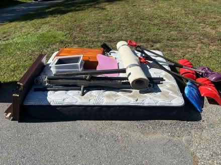 Photo of free Mattress, hammock… (North Andover) #1