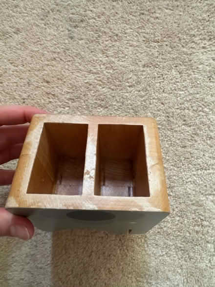 Photo of free Orla Kiely wooden pen holder (Forest Gate E7) #2