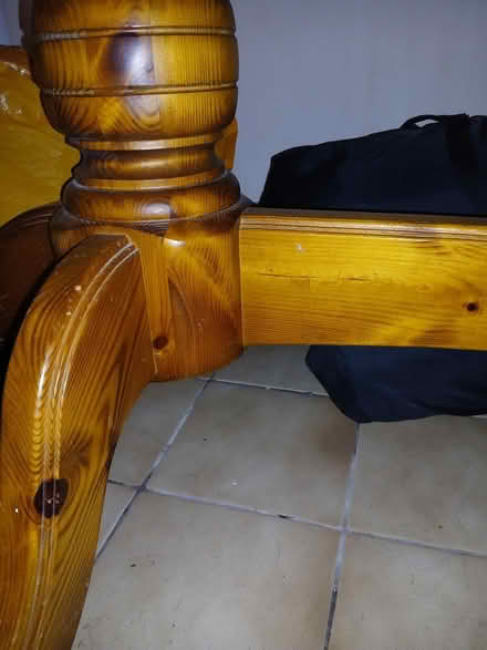 Photo of free Solid wood 6/8 seat dining table (Newent GL18) #2