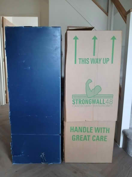 Photo of free Cardboard Wardrobes x 10 (Beetley NR20 4FZ) #1