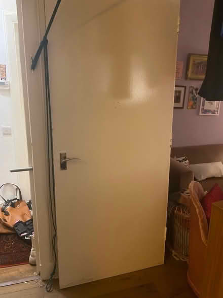 Photo of free Heavy white door (Leith EH6) #1